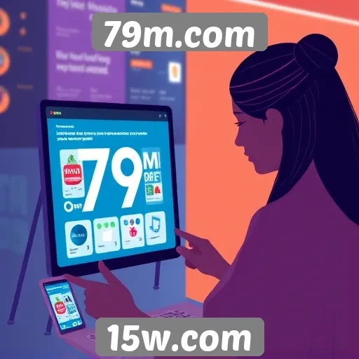 Experiência do usuário no portal 79m.com